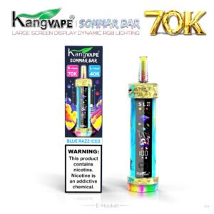 Blue Razz Iced Kang Vape 70K Puffs E-Hookah disposable device